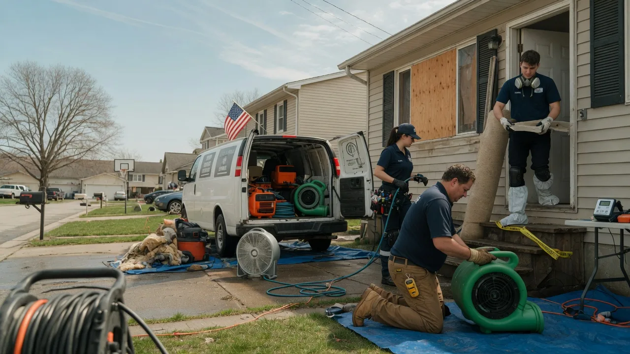 Water Damage Restoration in Oakland, ME near me